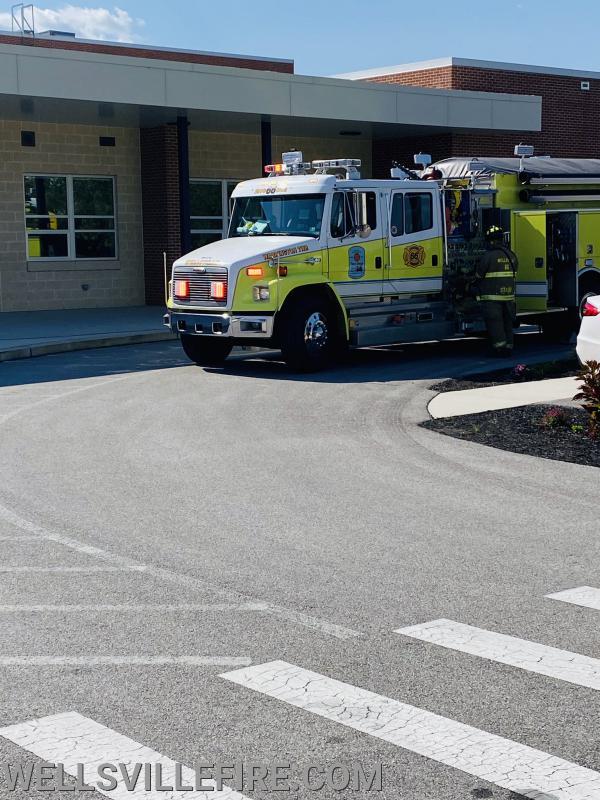 Fire Prevention Day 2020 at Wellsville Elementary School